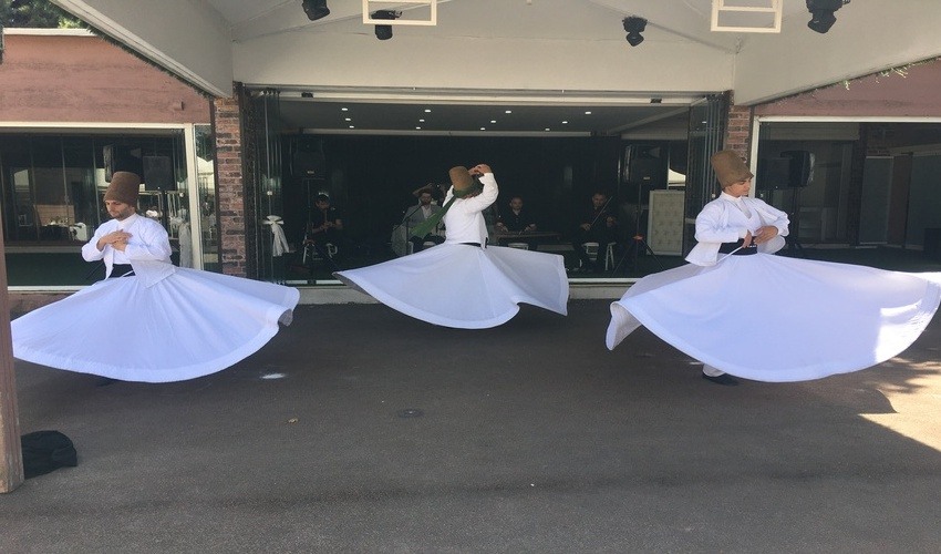 Anma Töreni Semazen Grubu Gösterisi